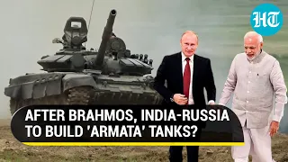 Putin offers India Russia's modern 'Armata' tank technology for Indian Army I Report