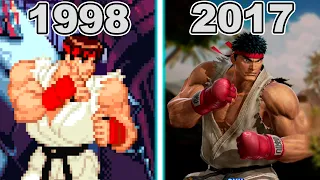 Marvel vs Capcom Game Evolution (1998 - 2017)