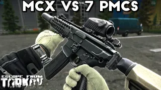 Sig MCX VS 7 PMCs | Escape From Tarkov