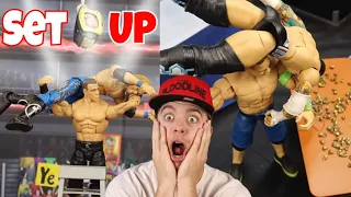 WWE Action Figures "Tables" SETUP Tutorial