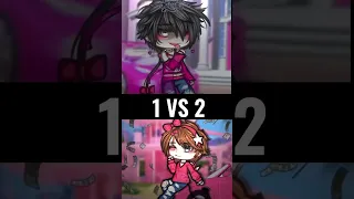 1 VS 2? //BARBIE TREND #gachalife #gachameme #trend #shorts #barbie #1vs2 #gacha