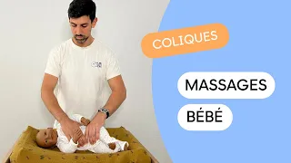 MASSAGE BÉBÉ COLIQUE : comment soulager les coliques de bébé ?