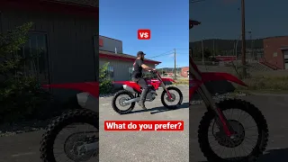 Gas Honda vs Electric SUR RON E-bike SOUND COMPARISON / What Do YOU Ride?!? / MOTOCROSS