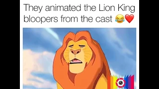 Lion King Animated Bloopers - Fun to Watch