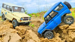 UAZ 469 and UAZ Hunter - Best Russian Cars Extreme OFF Road 4x4