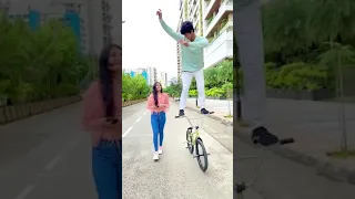 Impressing a Beautiful Girl with Bicycle Skills 😲😍 Viral Tiktok