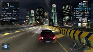 NFS Underground - Circuit: Stadium Reverse - 47.94 - No NOS