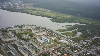 Катав-Ивановск с высоты птичьего полета