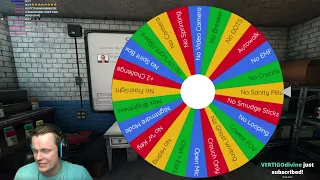 Insym Does the Phasmophobia Challenge Wheel - Livestream from 14/7/2022