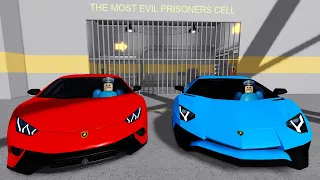 LAMBORGHINI CAR in BARRY'S PRISON RUN!