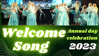 @welcome song @Annual day celebration @imaxschoolwsptch21 @school annual day