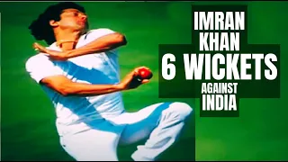 Imran Khan Best Bowling 6 for 14 Against India | HD | Pak vs Ind