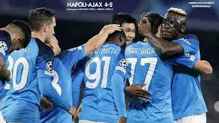 NAPOLI-AJAX 4-2 - Radiocronaca di Francesco Repice e Fabrizio Cappella (12/10/2022) Rai Radio 1