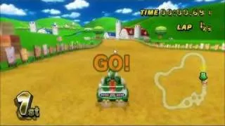 Dolphin emulator | Mario Kart Wii Gameplay (HD) | Moo Moo Farm