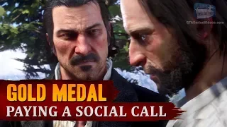 Red Dead Redemption 2 - Mission #11 - Paying a Social Call [Gold Medal]