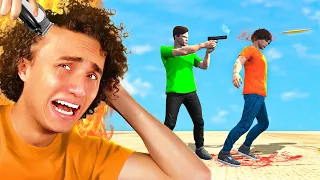 Get Shot = Get Shaved! (GTA 5)