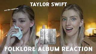 TAYLOR SWIFT FOLKLORE ALBUM REACTION