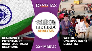 'The Hindu' Analysis for 22nd March, 2022. (Current Affairs for UPSC/IAS)