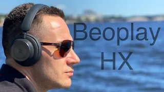 B&O Beoplay HX беспроводные накладные наушники для путешествий.