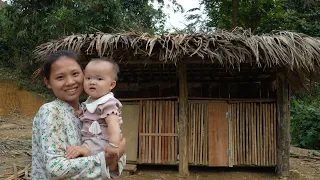 3 Rainy Days - Complete Construction of a New Chicken Coop - Life of a 17-Year-Old Single Mother