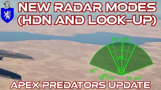 New Radar Modes (HDN, Look-Up) In War Thunder Apex Predators