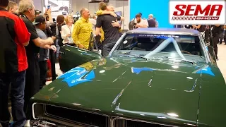 Unveiling my RINGBROTHERS '69 DODGE CHARGER ‘DEFECTOR’ at the SEMA Show