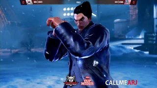 KNEE NO MERCY | Kazuya (KNEE) vs Gigas (Xaba) Tekken 7 World Tour