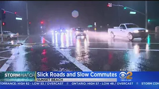 Heavy Morning Rainfall Drenches Orange County