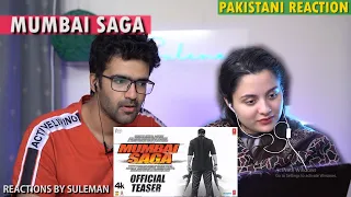 Pakistani Couple Reacts To Mumbai Saga Teaser | John Abraham | Emraa Hashmi | Sanjay Gupta