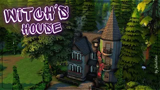 Дом Ведьмы🧙‍♀│Строительство│Witch's House│SpeedBuild│NO CC [The Sims 4 Paranormal]