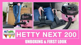 Hetty Next 200 Vacuum Cleaner Unboxing & First Look
