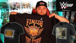 NEW CODY RHODES SHIRT! INSANE WWE SHOP T-SHIRT HAUL UNBOXING!