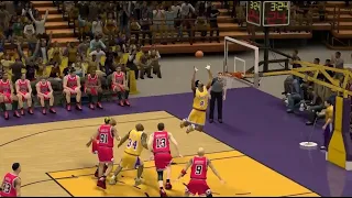 Chicago Bulls vs. L.A Lakers 1998 Game Simulation