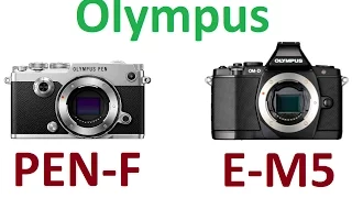 Olympus PEN-F vs Olympus OM-D E-M5