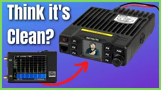 Retevis RT95 Testing Harmonics with a TinySA - Ham Radio