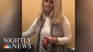 Viral Video Shows White Woman Stopping Black Man From Entering His Own Apartment | NBC Nightly News