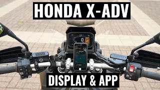 Honda X-ADV Display & Road Sync APP