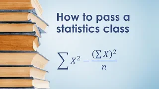 PSY 2110 Statistics: How to Pass a Statistics Class