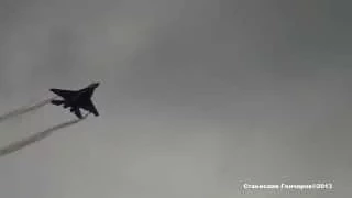 МиГ-35 Пилотаж горизонтальный МАКС-2013 MAKS 2013