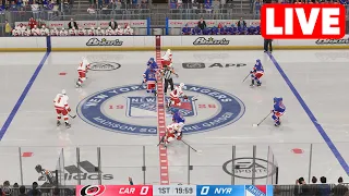 NHL LIVE🔴 Carolina Hurricanes vs New York Rangers | Game 2 - 7th May 2024 | NHL Full Match - NHL 24