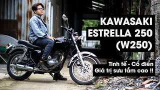 KAWASAKI ESTRELLA 250 - Thiết kế rất Tinh Tế và Cổ Điển, giá trị rất cao - RoontheRide