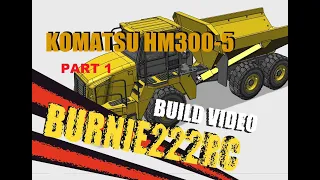 Making a 3D Printed RC DUMP TRUCK - Komatsu HM300-5 - PART 1