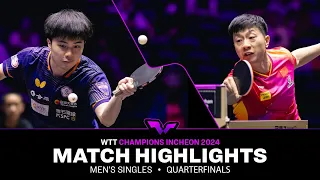 Lin Yun-Ju vs Ma Long | MS QF | WTT Champions Incheon 2024
