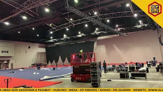 KERJA-KERJA PEMASANGAN CARPET EVENT UNTUK SATU MAJLIS