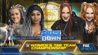 Alba Fyre & Isla Dawn vs Katana Chance & Kayden Carter: SmackDown January 19 2024