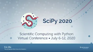 Bayesian Data Science by Simulation Tutorial | SciPy 2020 | Eric Ma and Hugo Bowne-Anderson