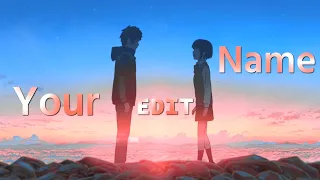 Your Name Cute Edit - Hadal Ahbek [AMV/EDIT] Remake Xenoz