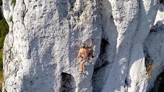 Rzędkowice "Magnezjówka" VI.2+ Dawid Gwóźdź - Climbing