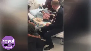 Duke of Cambridge shares sweet moment with 5-year-old Christchurch survivor