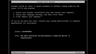 WindowsSystem32ConfigSystem Missing Or Corrupt Fix [Tutorial]